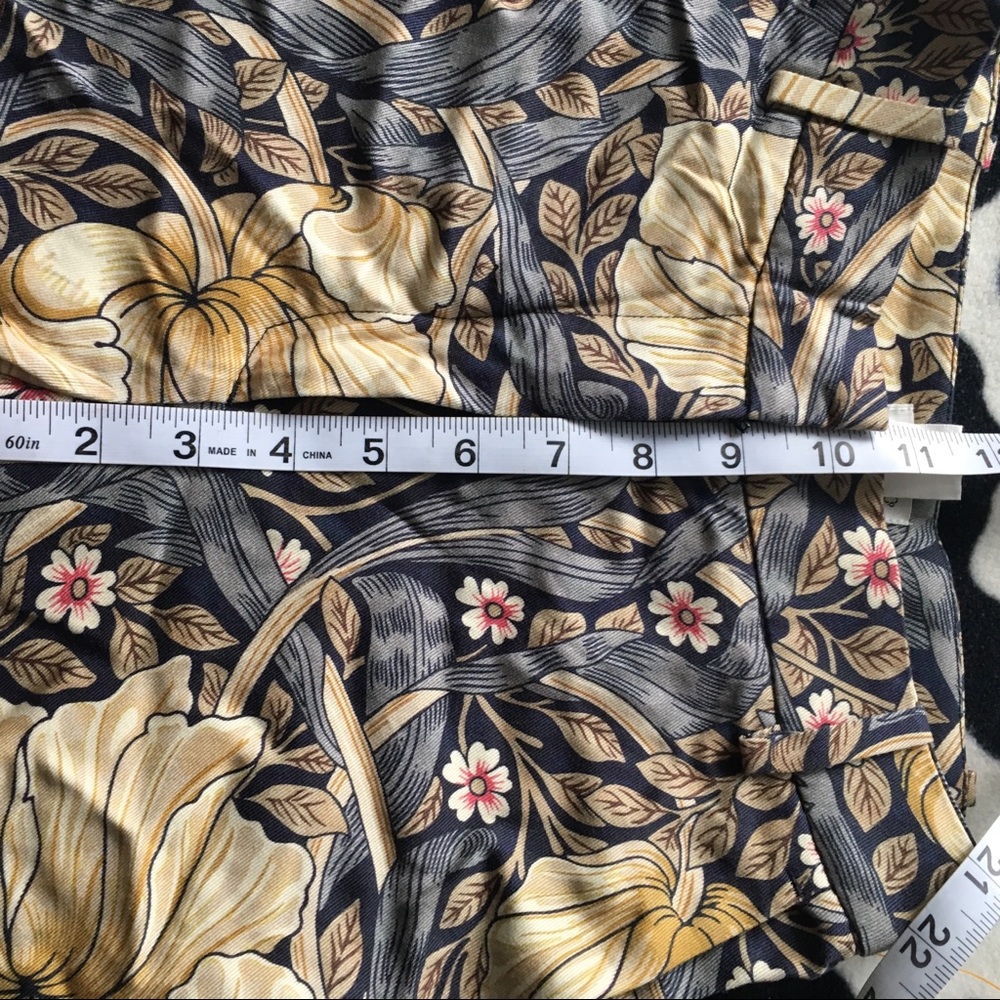 Super High Rise Pattern Wide Leg Pants - Picture 5 of 6